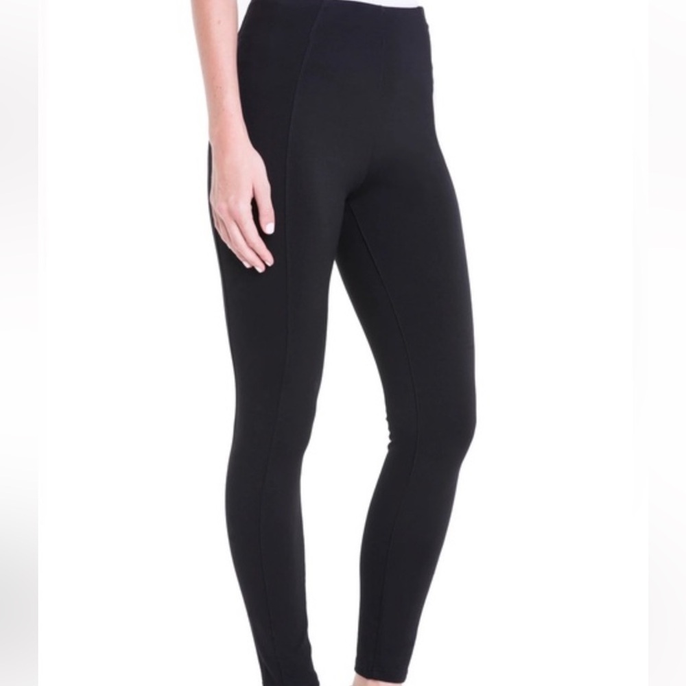 NWT Liverpool Reese High Rise Ankle ponte Legging black
